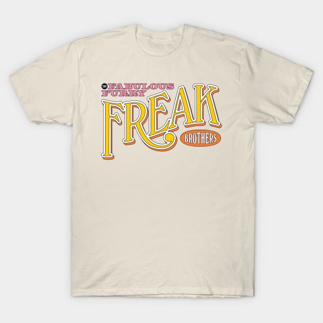 The Fabulous Furry Freak Brothers 1968 T-Shirt by mirgasuga